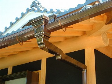 いぶし雨樋施工例