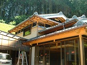 いぶし雨樋施工例